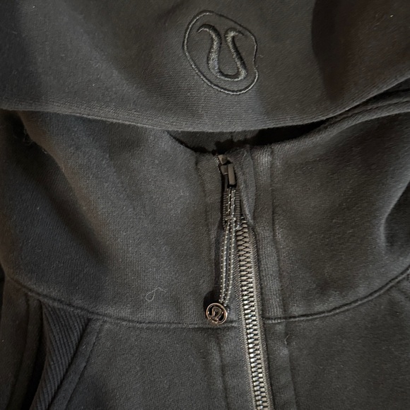 Lululemon Oversized Black Scuba Xs/s Black - Picture 5 of 7